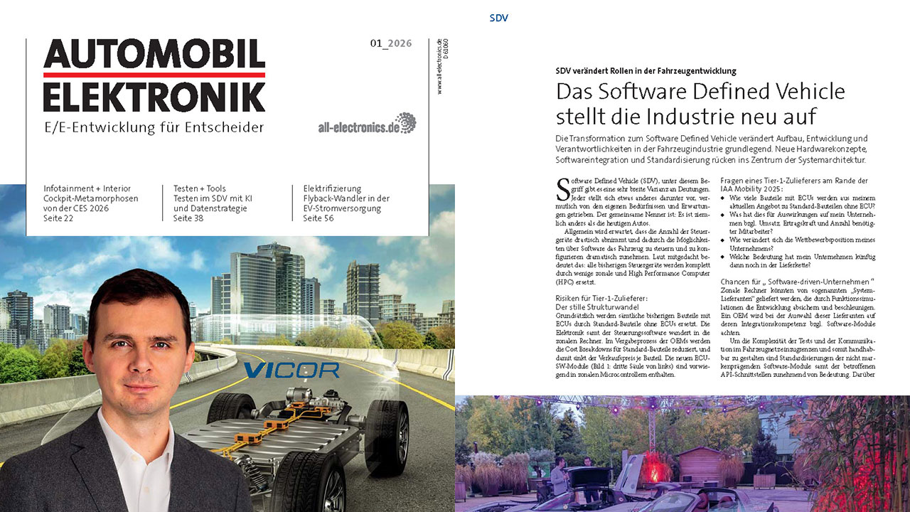 The SDV is repositioning the industry